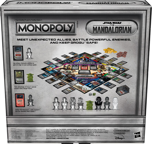Hasbro Monopoly Mandalorian (en) 195166152233