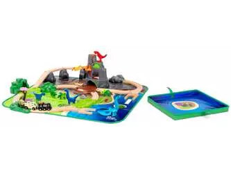 Brio Train Brio Train en bois ensemble de luxe dinosaures 36104 7312350361049