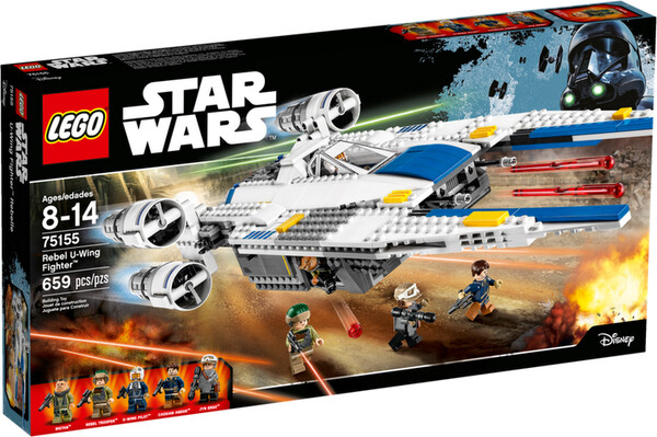 LEGO LEGO 75155 Star Wars Rogue One U-Wing Fighter Rebelle (sep 2016) 673419248600