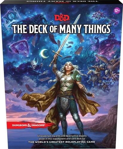 Wizards of the Coast Donjons et dragons 5e DnD 5e (en) The deck of many things (D&D) 9780786969173