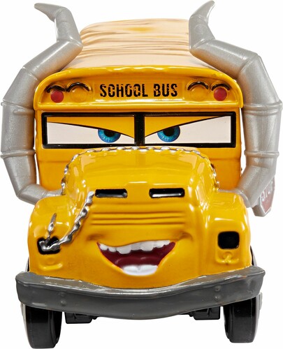 Mattel Les Bagnoles 3 autobus scolaire Miss Fritter (Cars 3) 887961403589