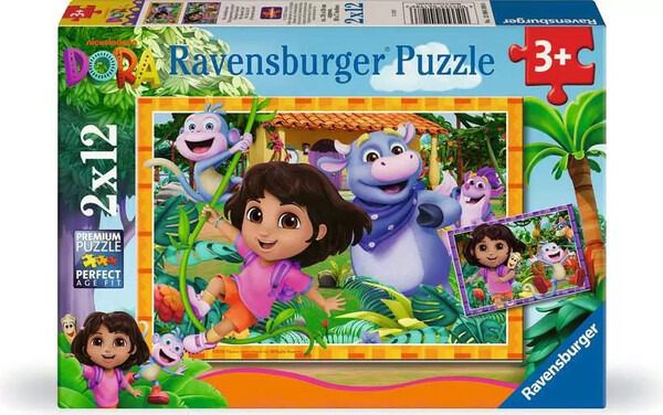 Ravensburger casse-tête Casse-tête 12x2 Dora 4005555041986