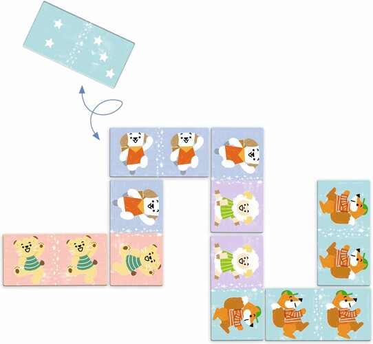 Djeco Domino / Petits amis 3070900081857
