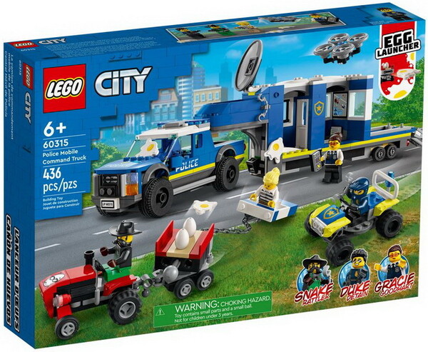 LEGO LEGO 60315 Le camion de commandement mobile de la p 673419359238