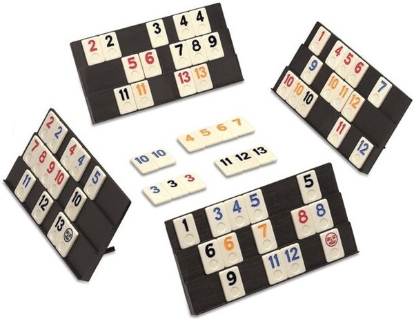 Cayro Rummy numérique classique boîte de métal 8422878707539