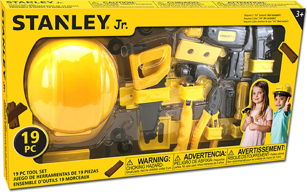 Stanley Jr. Stanley Jr. Mega ensemble d'outils 19 pièces 878834005665