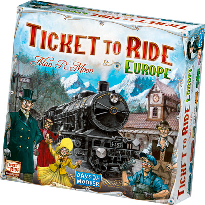 Days of Wonder Ticket to Ride (en) base Europe (Aventuriers du rail) 824968717929