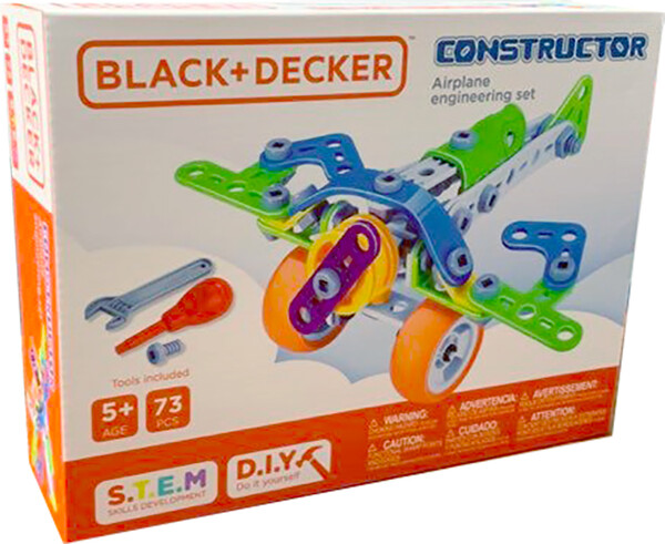 Constructor Constructor Jr Avion 73 pièces 878834008000
