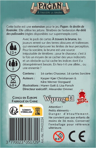 Super Meeple Pagan (fr) ext À travers la brume 3770023051729
