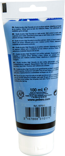 pébéo Acrylique Studio 100ml bleu phtalo 17 3167868310171