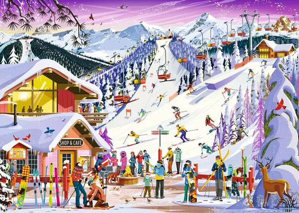 Ravensburger casse-tête Casse-tête 1000 Slopeside Spirit 4005555017196