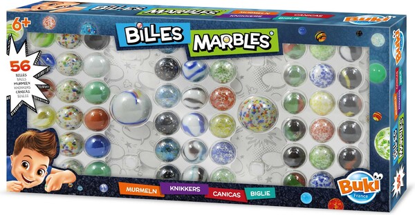 Buki Buki - Ensemble de billes (56pcs) 3700802102694