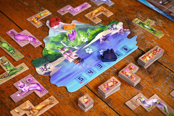Lucky Duck Games L'Île des chats (fr) base 752830297388