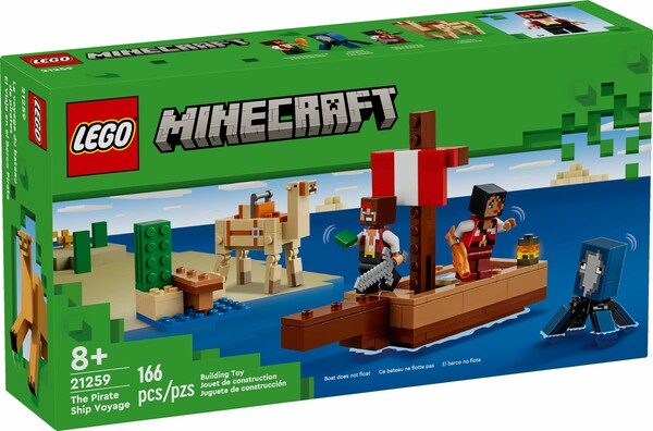 LEGO LEGO 21259 Le voyage du bateau de pirates 673419388535