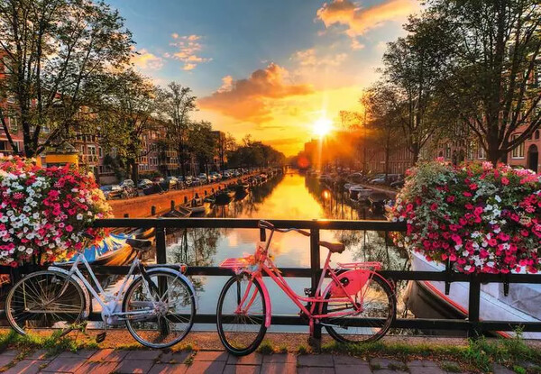 Ravensburger casse-tête Casse-tête 200 XL Sunset in Amsterdam 4005555017332