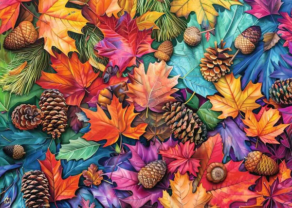 Ravensburger casse-tête Casse-tête 500 Large Autumn Riches 4005555016816