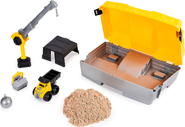 Kinetic Sand kinetic sand - coffret bac à sable pliable chantier 20778988134300
