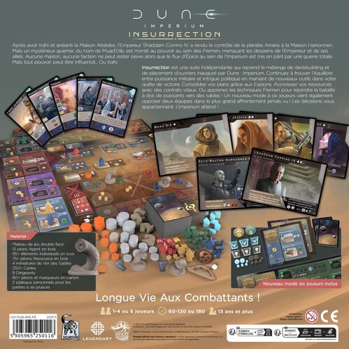Lucky Duck Games Dune Imperium (fr) Insurrection 5905965250116