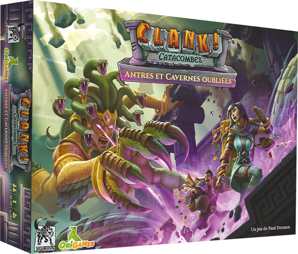 Origames Clank! catacombes (fr) ext antres et cavernes oubliées 3760243852183