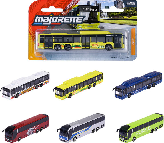 Majorette majorette - autobus de ville 13 cm 3467452077504