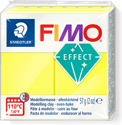 FIMO SR FIMO effect neon jaune #101 4007817063989