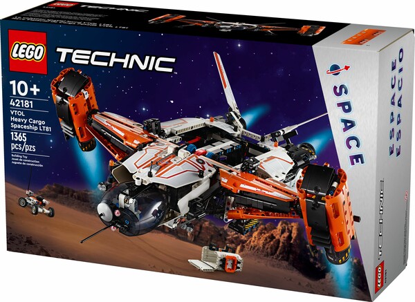 LEGO LEGO 42181 Le vaisseau spatial cargo VTOL LT81 673419389235