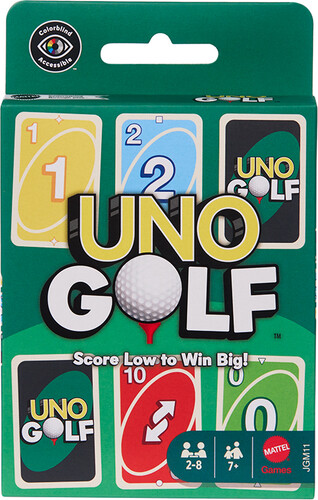 Mattel jeu uno golf 194735317196