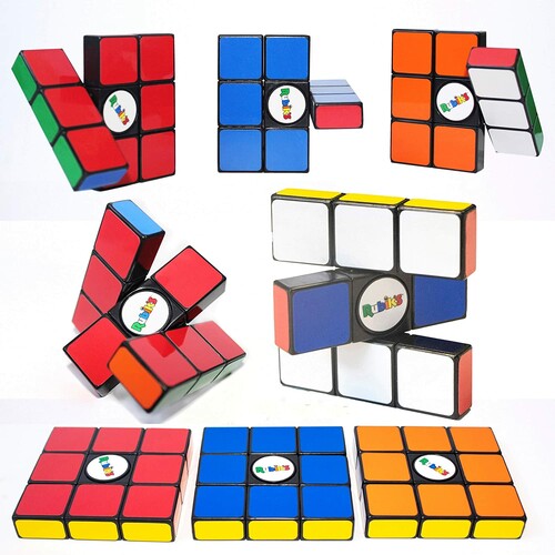 Rubik's Rubik's Bloc de Tourniquet - Orange 670628756438