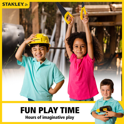 Stanley Jr. Stanley Jr. Mega ensemble d'outils 19 pièces 878834005665
