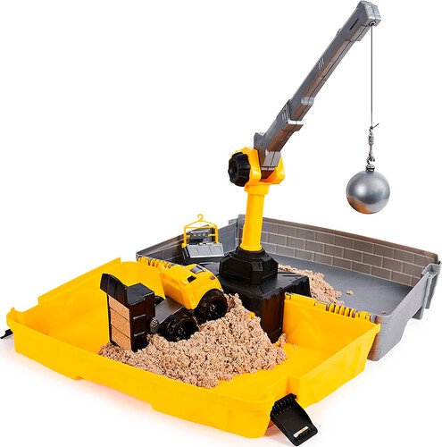 Kinetic Sand kinetic sand - coffret bac à sable pliable chantier 20778988134300