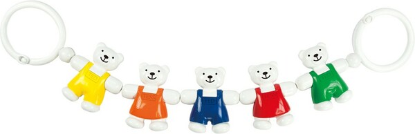 Ambi Toys Oursons sur bande élastique pour poussette/siège de bébé 5011979570376