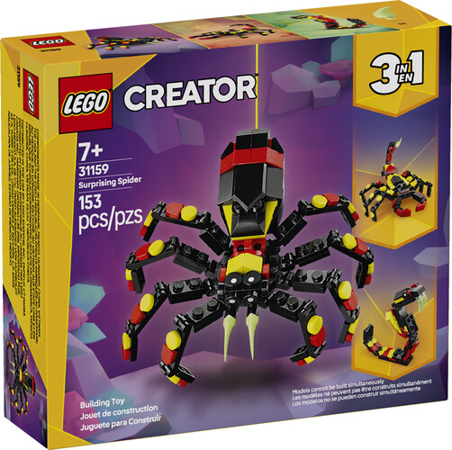 LEGO LEGO 31159 Animaux sauvages l’araignée surprenante 673419407120