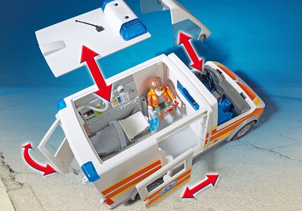Playmobil Playmobil 5541 Ambulance avec secouristes (mai 2015) 4008789055415