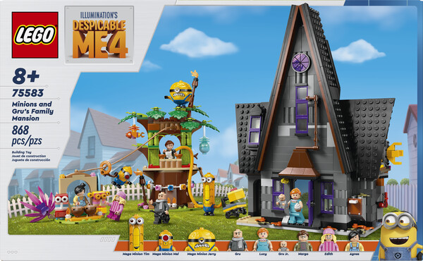 LEGO LEGO 75583 Minions and Gru's Family Mansion 673419391115