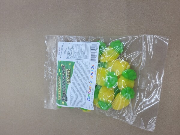 Confiserie abitibi Bonbons Friandise Sullivan Ananas 