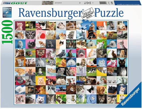 Ravensburger Casse-tête 1500 99 Cats 4005556162352