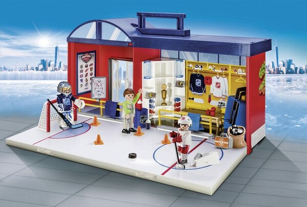 Playmobil Playmobil 9293 LNH Aréna de hockey transportable (NHL) 4008789092939