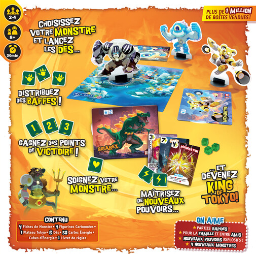 iello King of Tokyo (fr) Origins 3701551702678
