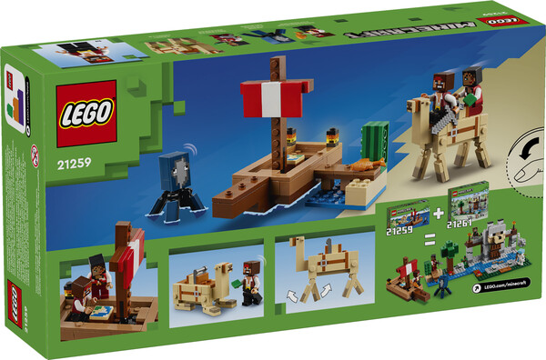 LEGO LEGO 21259 Le voyage du bateau de pirates 673419388535