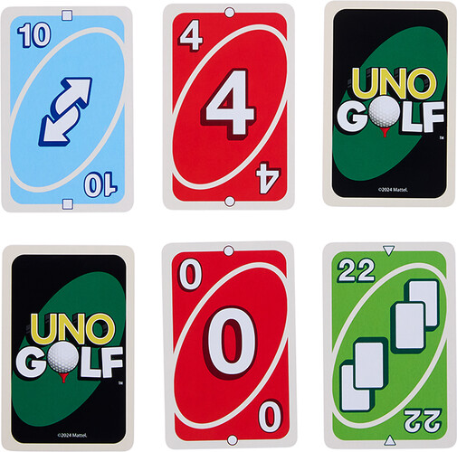 Mattel jeu uno golf 194735317196