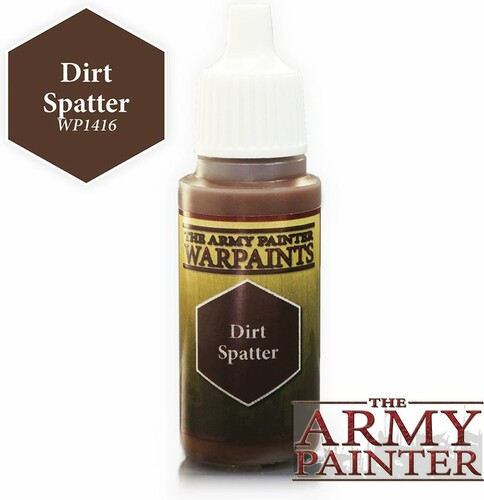 The Army Painter Warpaints acrylic 1.0 - Dirt Spatter, 18ml/0.6 Oz 5713799141605