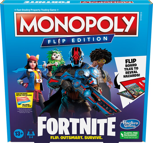 Hasbro Monopoly Fortnite flipped edition - E/O // (0823) 195166235448