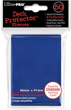 Ultra PRO Protecteurs de cartes mtg bleu 50ct 074427826703