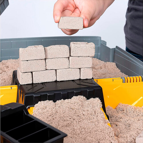 Kinetic Sand kinetic sand - coffret bac à sable pliable chantier 20778988134300