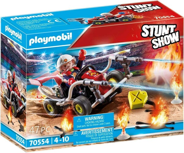 Playmobil Playmobil 70554 Stuntshow Véhicule et pompier (janvier 2021) 4008789705549
