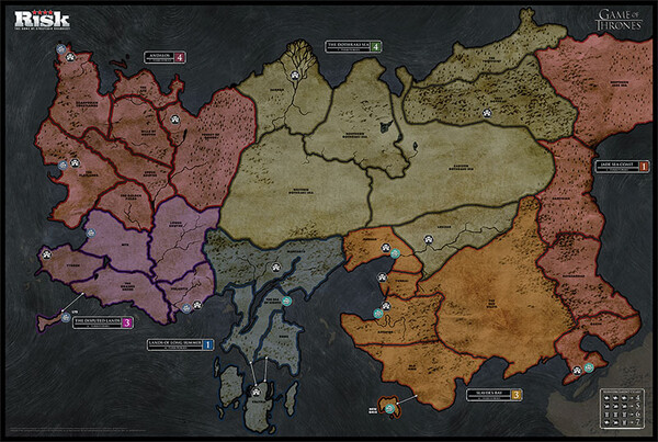 USAopoly Risk Game of Thrones (en) 700304046659