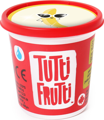 Tutti Frutti Pâte à modeler 100g scintillant banane (fr/en) 061404128721