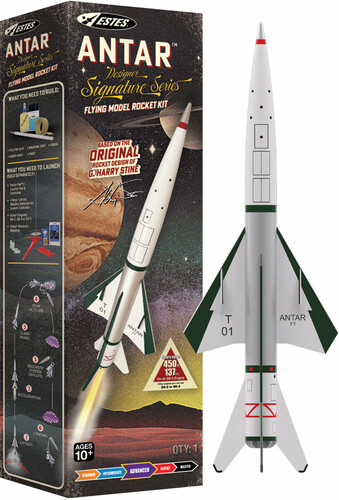 Estes Antar model rocket 047776073104