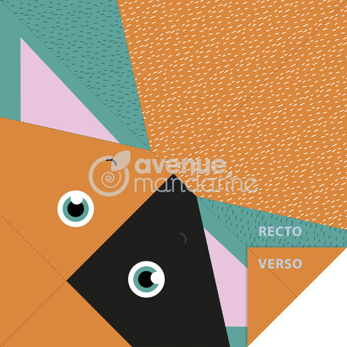 Avenue Mandarine Origami, mon petit chien 3609510575090