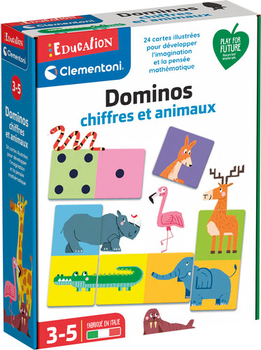 Clementoni Education clementoni Dominos chiffres et animaux 8005125525973